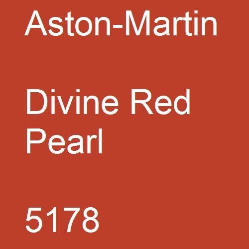 Aston-Martin, Divine Red Pearl, 5178.